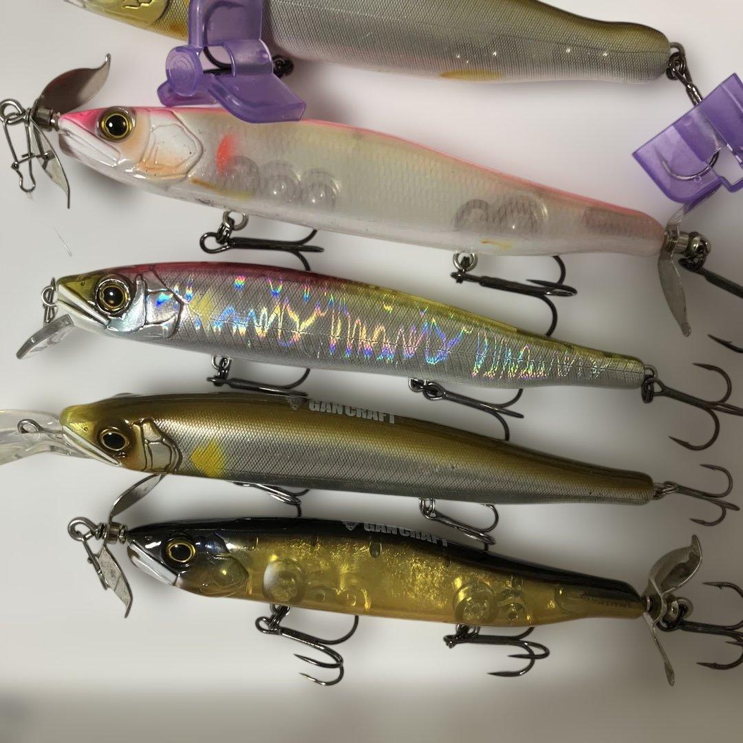 ガンクラフト ジョインテッドクロー178などルアー7個