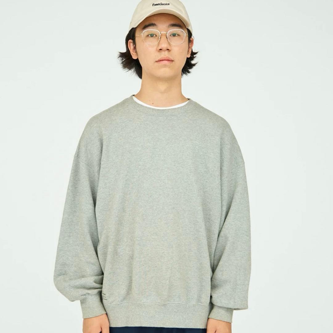 トップス FreshService LIGHT OZ CREW NECK SWEAT M