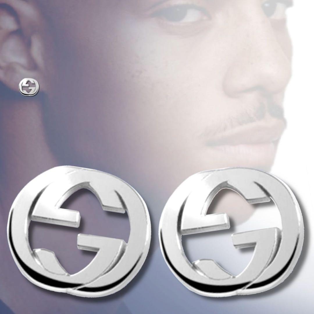 限界価格‼️GUCCI インターロッキングピアス　片耳‼️