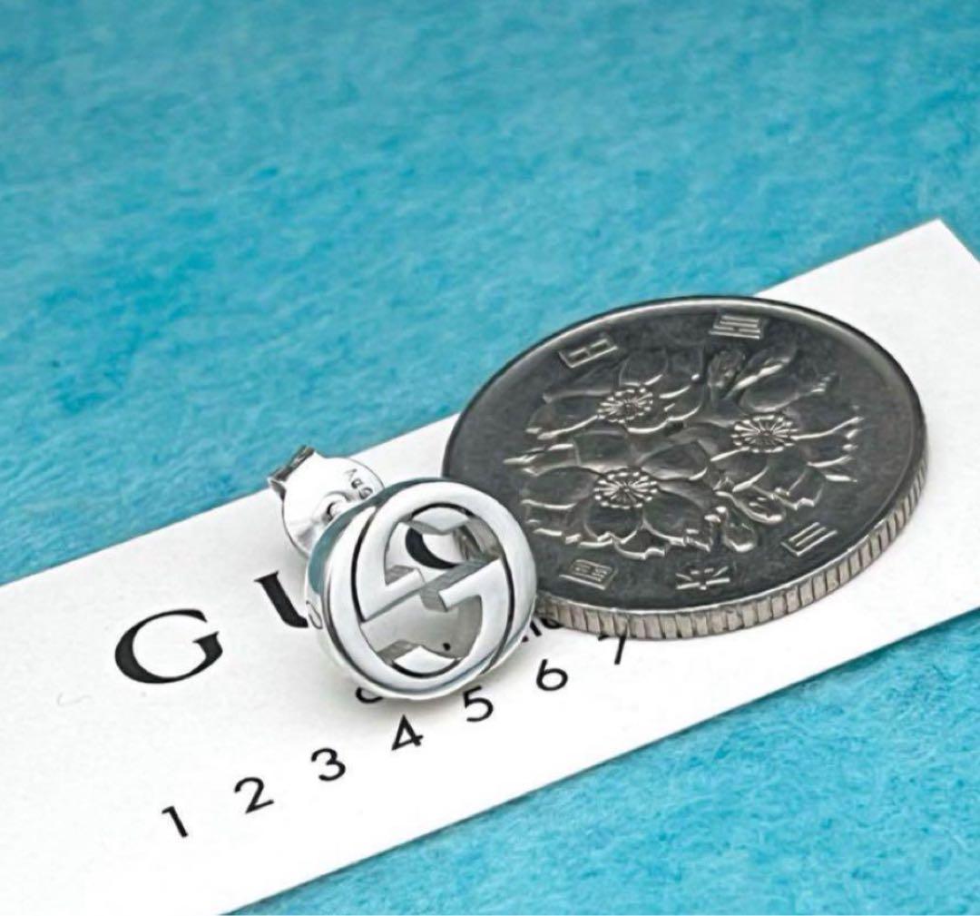 限界価格‼️GUCCI インターロッキングピアス　片耳‼️