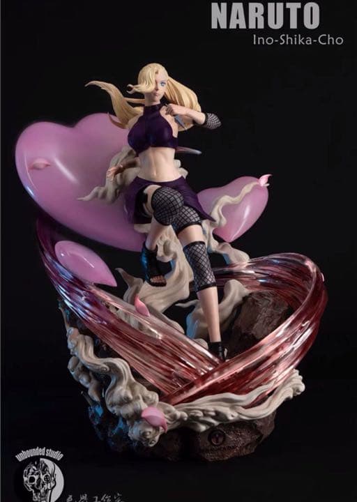 NARUTO ナルト 山中いの ガレージキット ガレキ スタチュー① - メルカリ