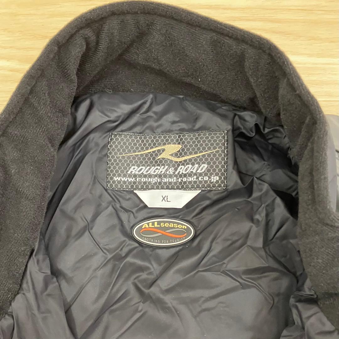 ラフ&ロード　バイク用ジャケット　WSプリマロフトウォームパーカー　XL