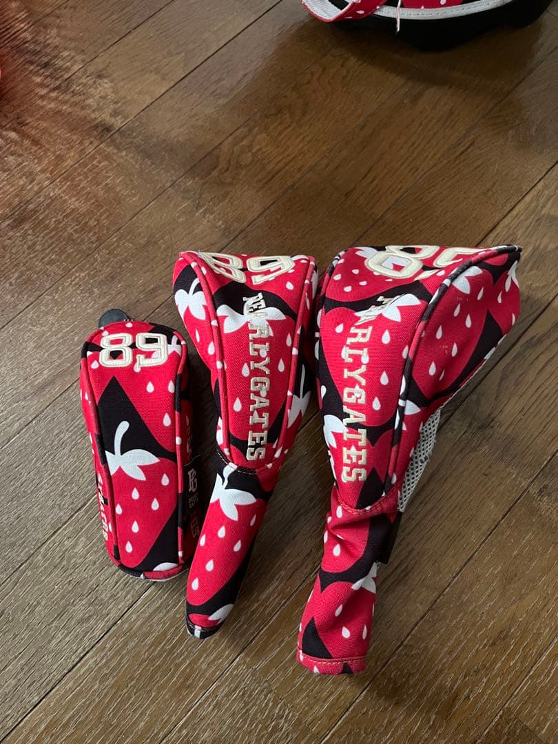 PEARLY GATES パーリーゲイツ いちご柄 キャディバッグ 限定品