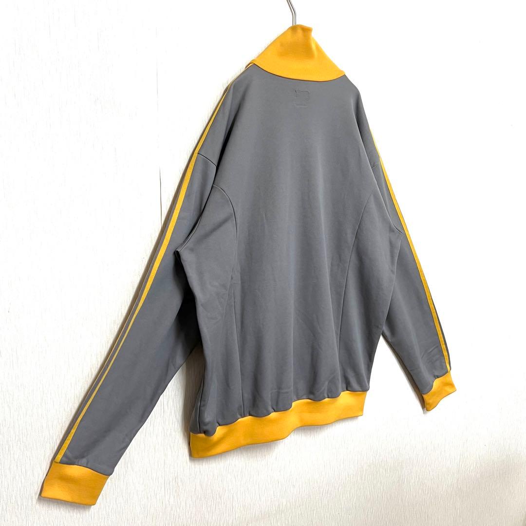 【超ビッグサイズUS2XL‼️】激レアカラー adidas ジャージ グレー 古着