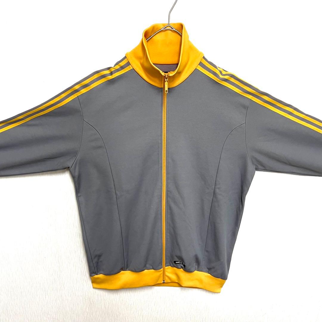 【超ビッグサイズUS2XL‼️】激レアカラー adidas ジャージ グレー 古着