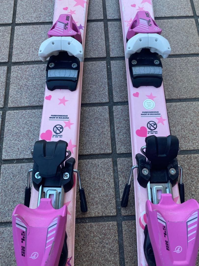 110cm ピンク スキー ハートデザイン 激安