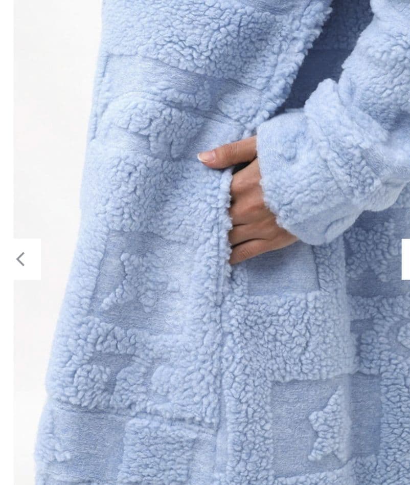 新品タグ付き ワコール ツモリチサト ローブ ガウン 羽織 ルームウェア ボア