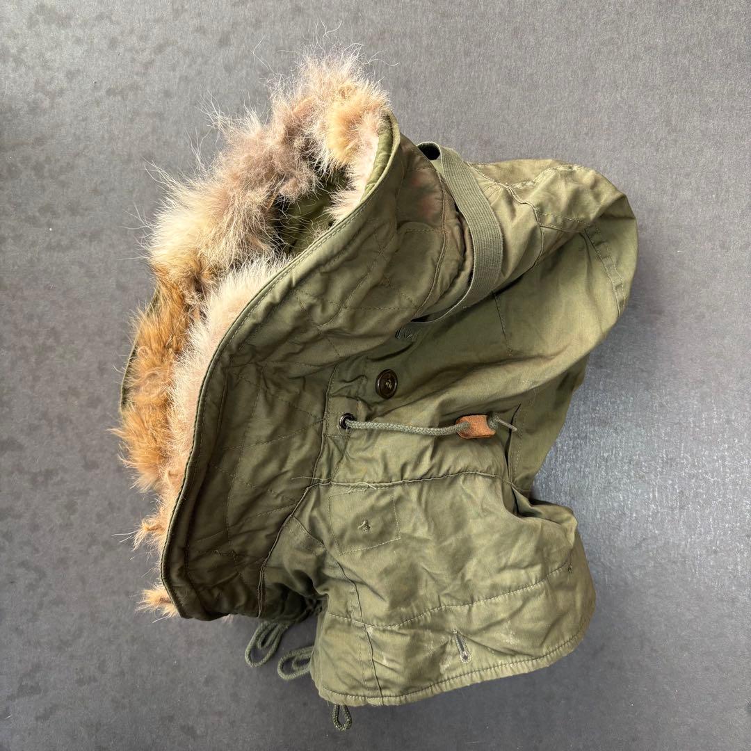 Vintage 1953 M51 コヨーテファー フードのみ パーカ