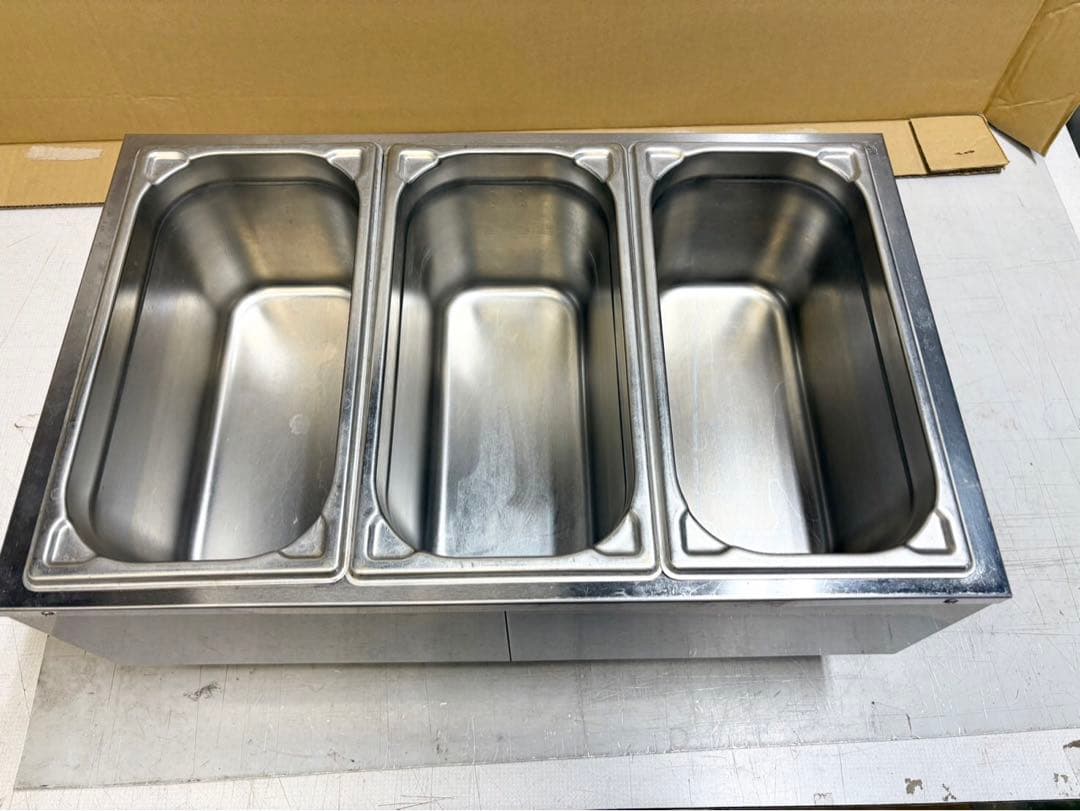 Y581 北沢産業 卓上ウォーマー KTW3-3T 2008年式