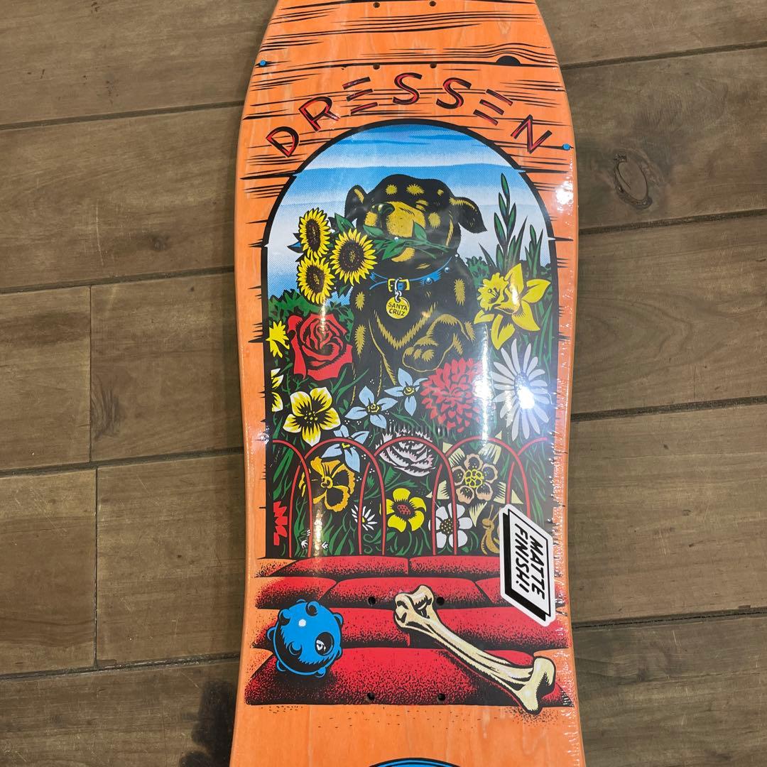 サンタクルーズ　 DRESSEN スケートボードデッキ