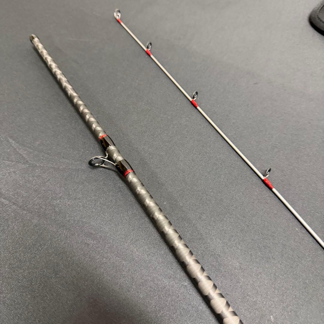 タイラバロッド　21エンゲツBB B69MH-S/2 スパイラルガイド仕様