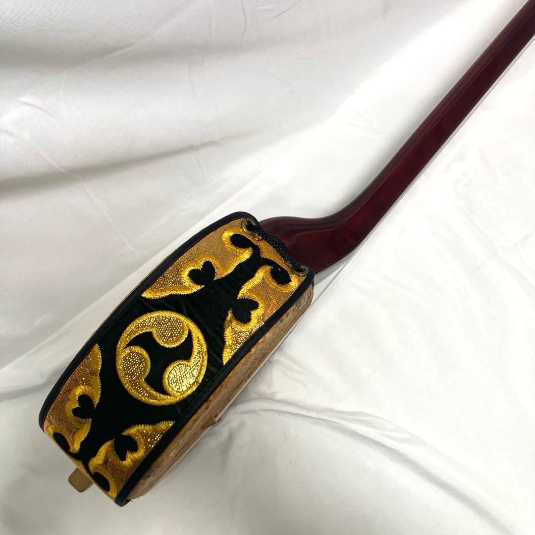 三線 沖縄 蛇革 本革 強化張り ソフトケース 付属品 和楽器 初心者 中級者