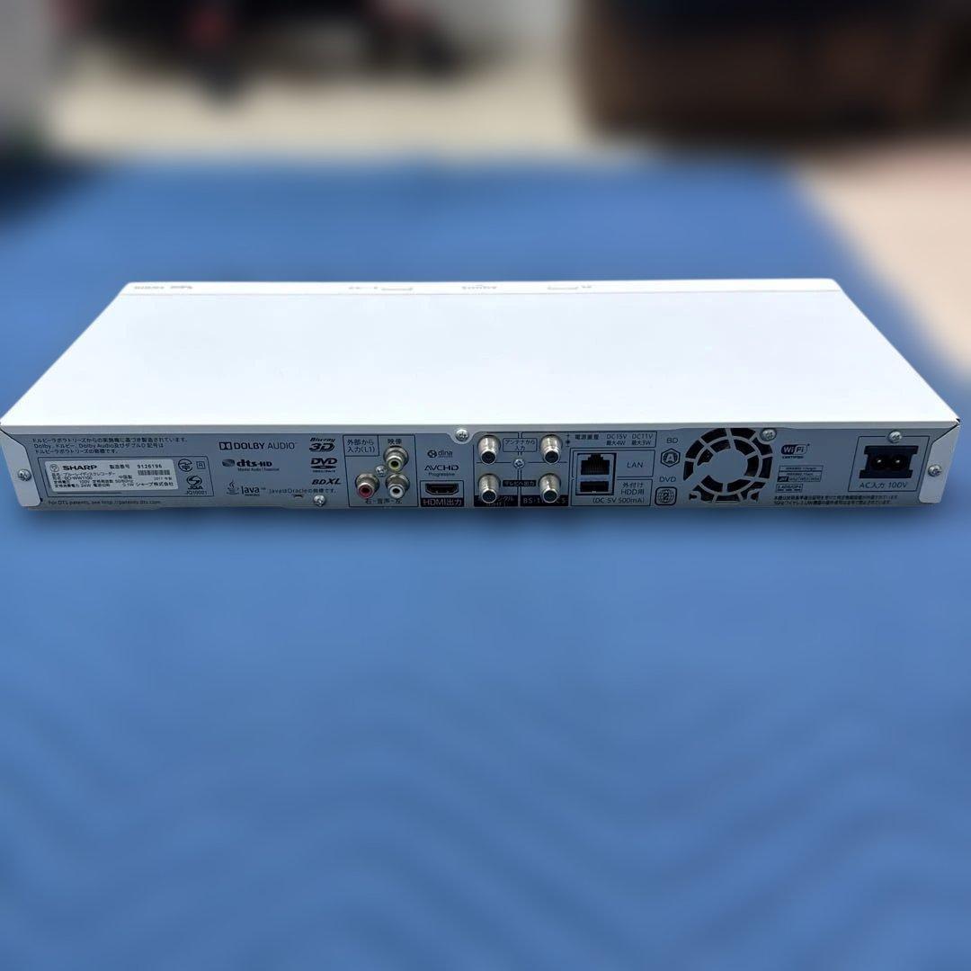 SHARP/シャープ/AQUOS/ブルーレイレコーダー BD-WW1100