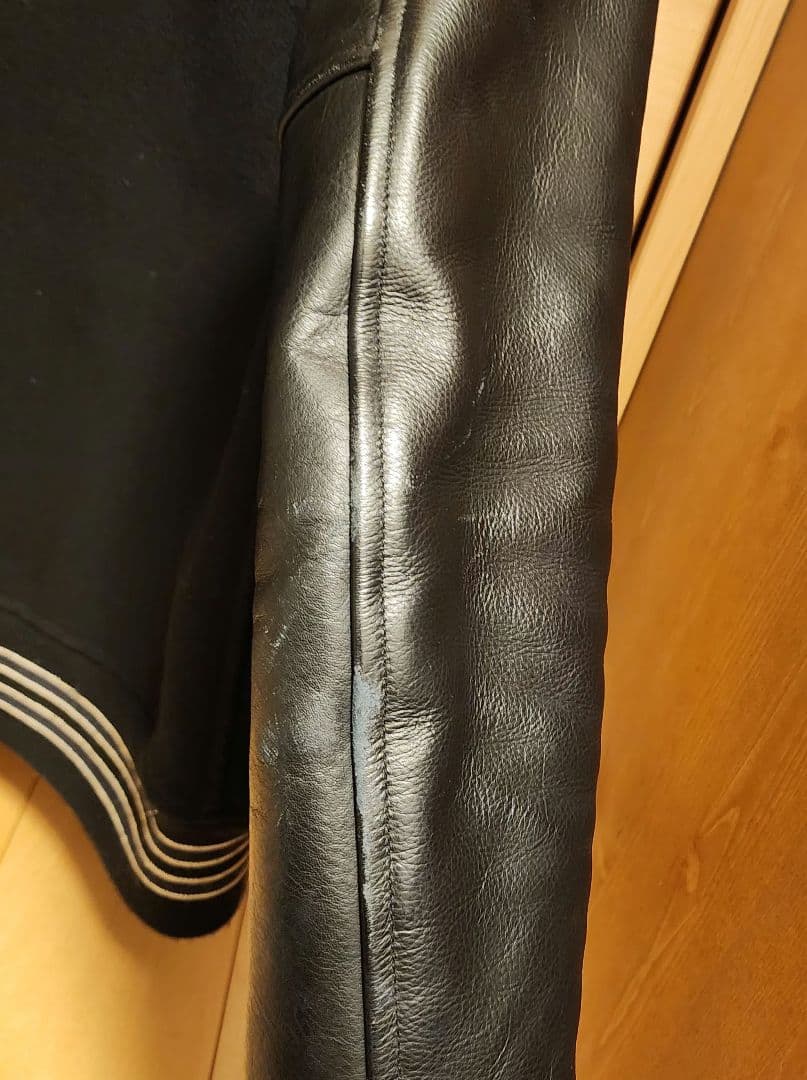 COOTIE /1st. PLACE JACKET　袖レザースタジャン-15秋冬