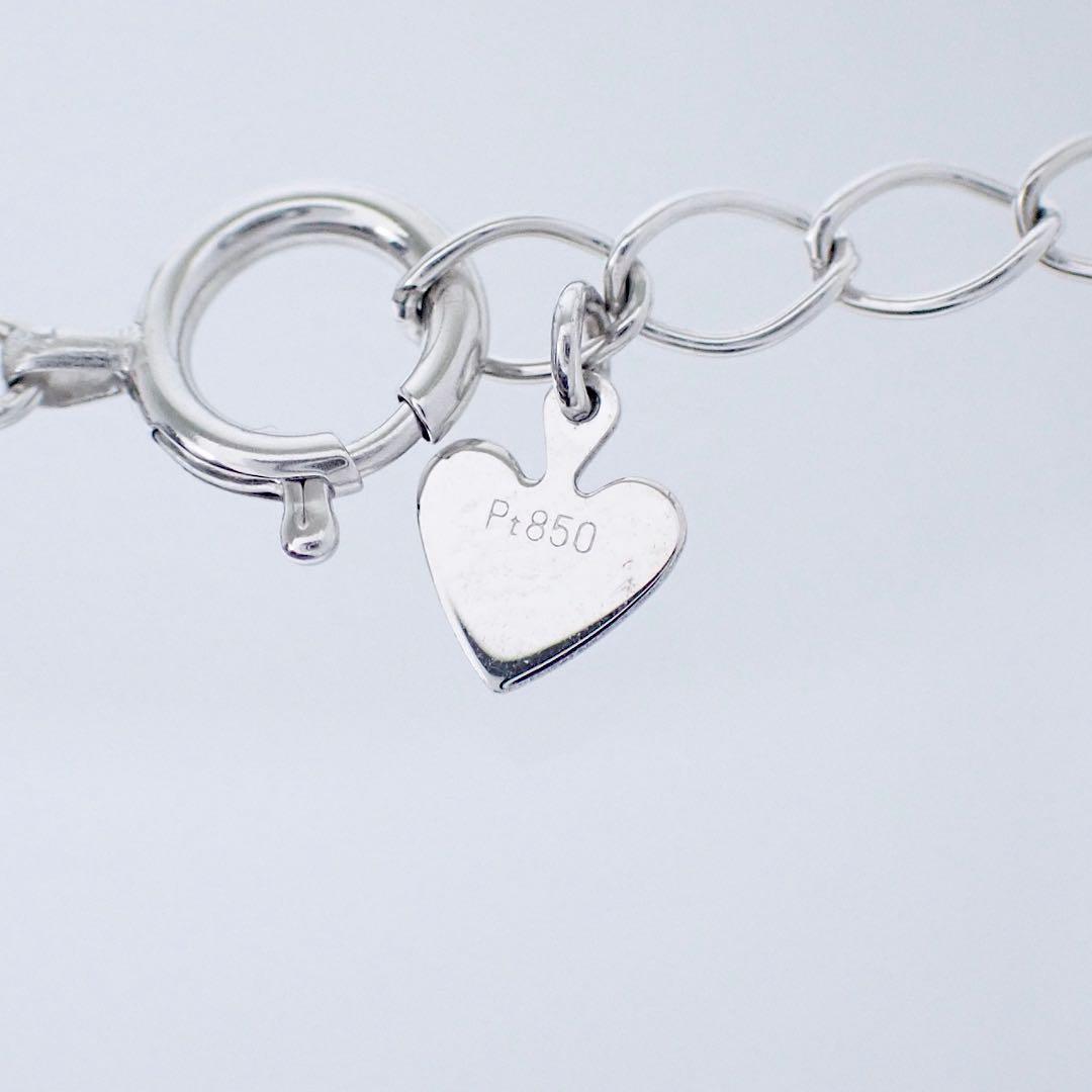 ピンクサファイア×ダイヤモンド　計1.05ct プラチナ　ブレスレット