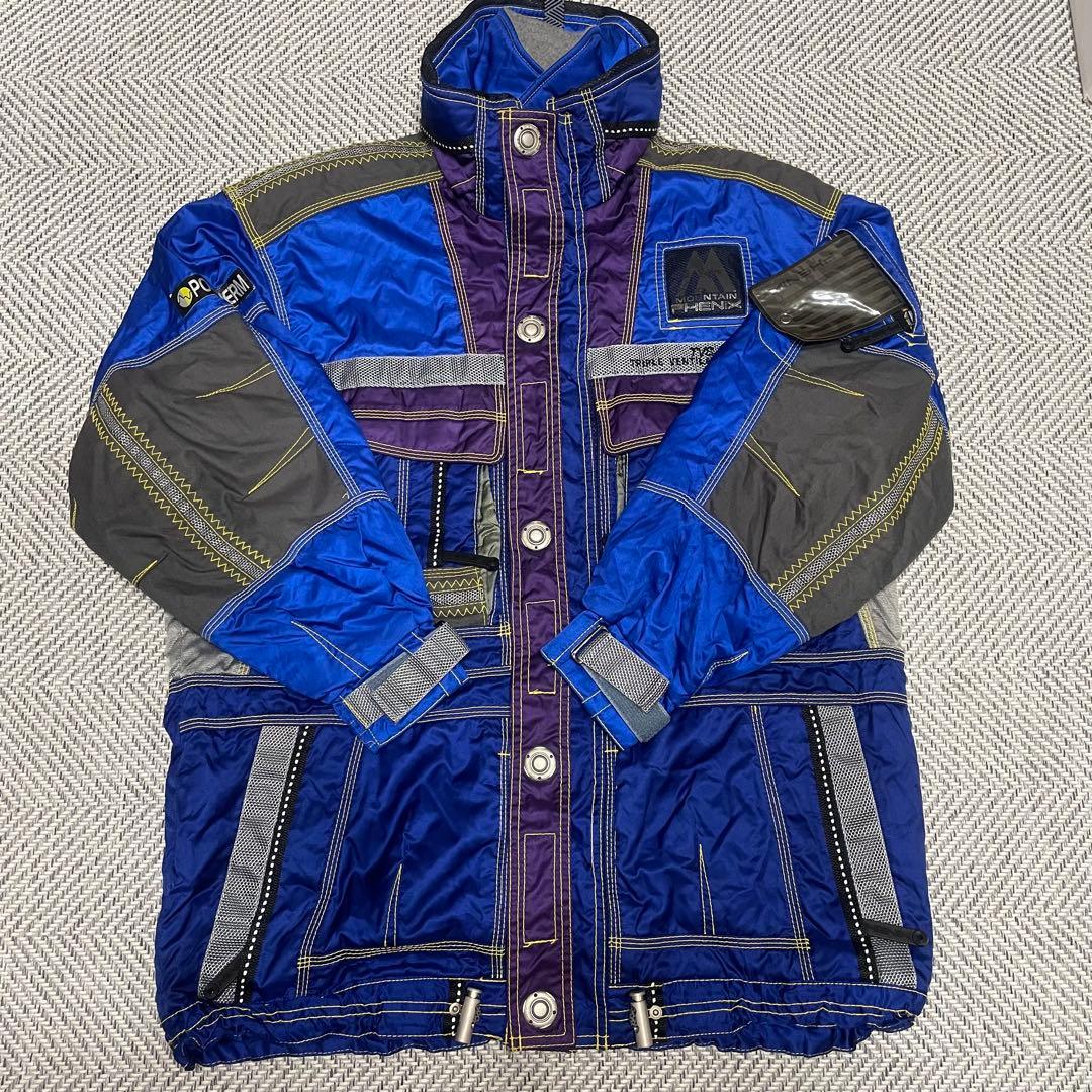 phenix スキーウェア セットアップ ブルー レトロ 平成 ビンテージ