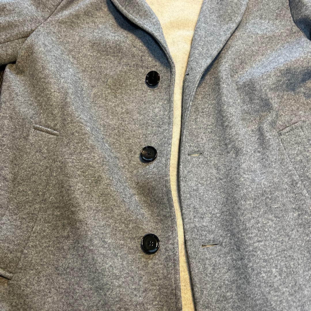 ヒューゴボスBOSS グレー チェスターコート サイズ48 - メルカリ