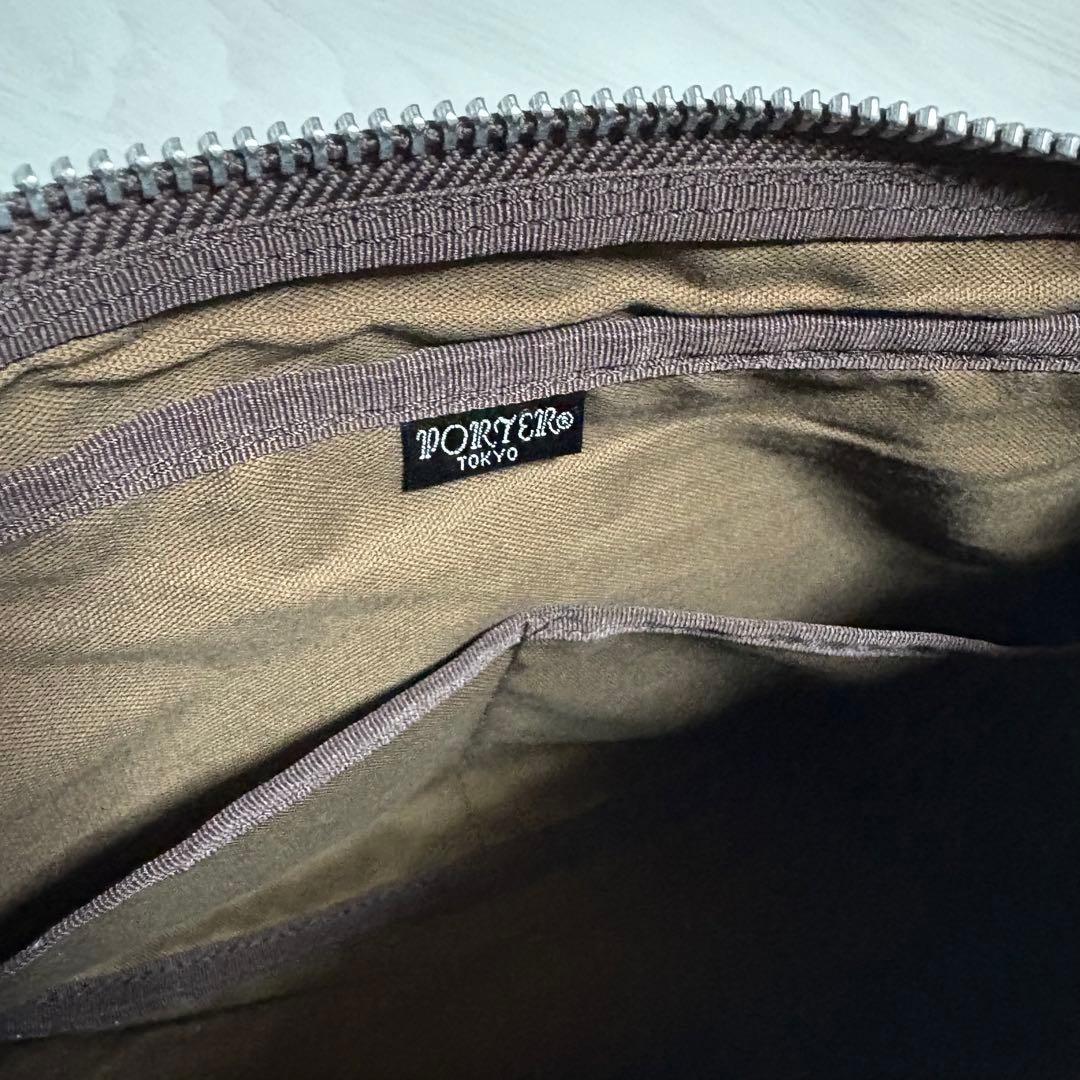 PORTER ショルダーバッグ フリースタイル ブラウン ポーターバッグ