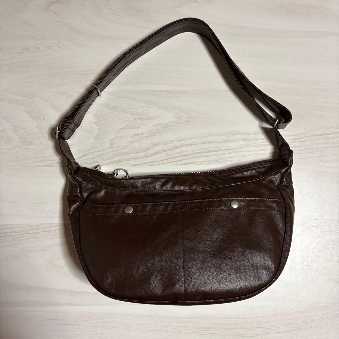 PORTER ショルダーバッグ フリースタイル ブラウン ポーターバッグ
