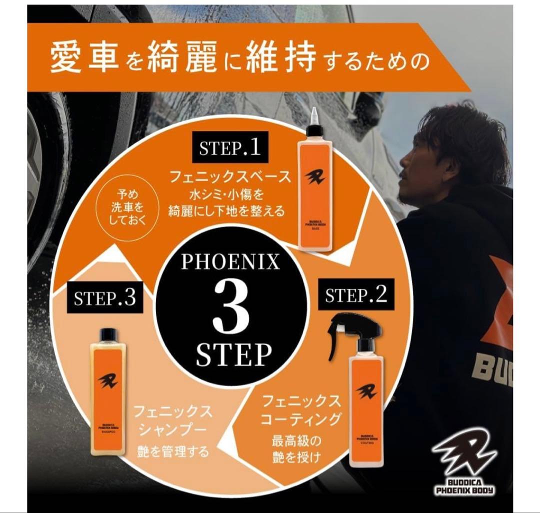 最安値、即購入OK】バディカ フェニックスボディ 3点セット - メルカリ