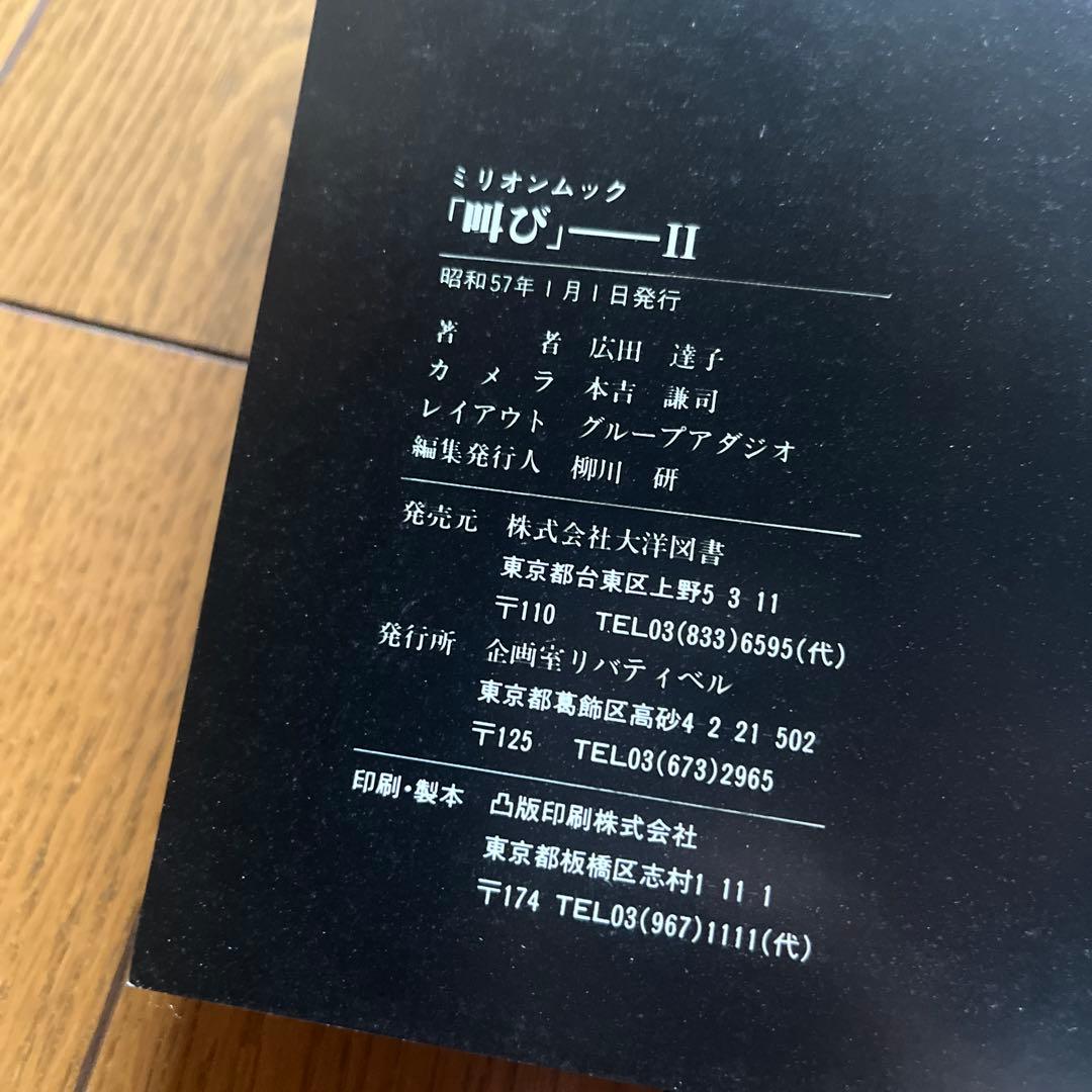 「叫び」　裏街道の青春 「叫び　II」　ルージュをひいた悪魔たち　3冊セット