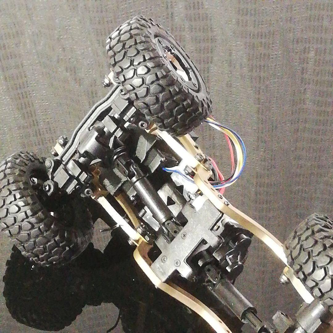 1/24 RC 4WD リーフスプリング ラダーフレーム 8Oハイラックス付