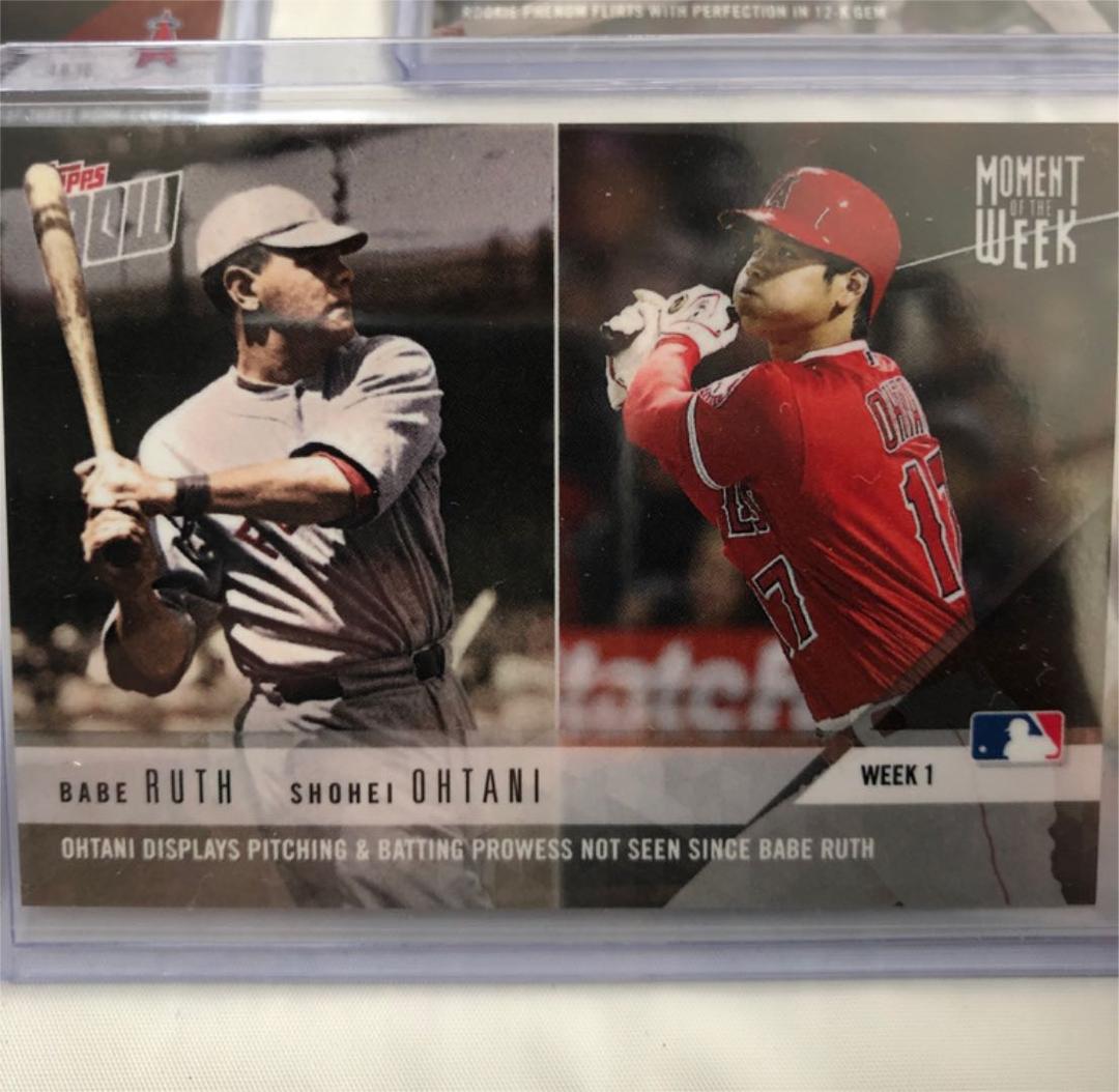 大谷翔平 TOPPS NOW カード
