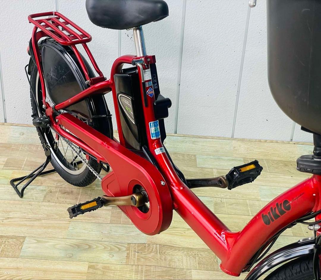 3120ブリヂストン8.9アンペア　3人乗り対応子供乗せ　電動アシスト自転車