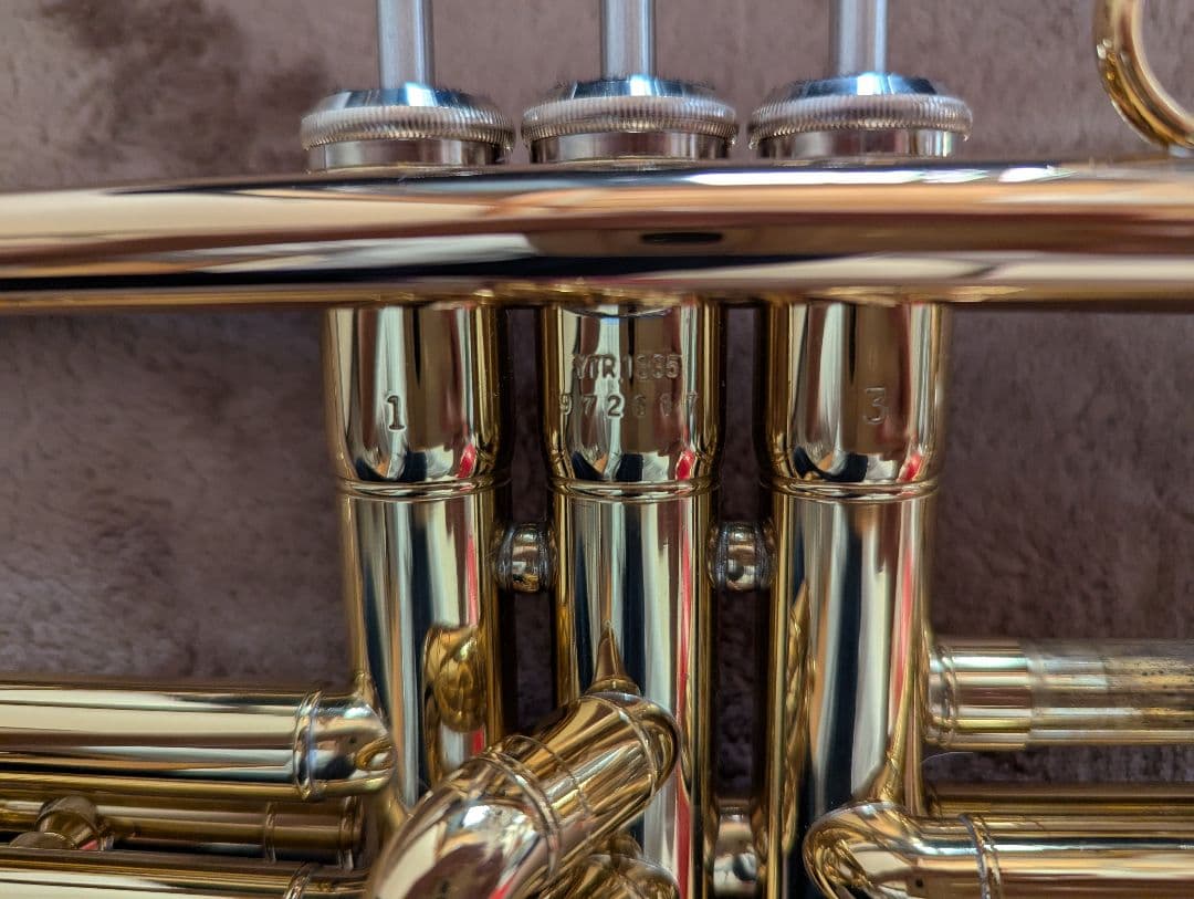 YAMAHA トランペット YTR1335 マウスピース・ハードケース付き