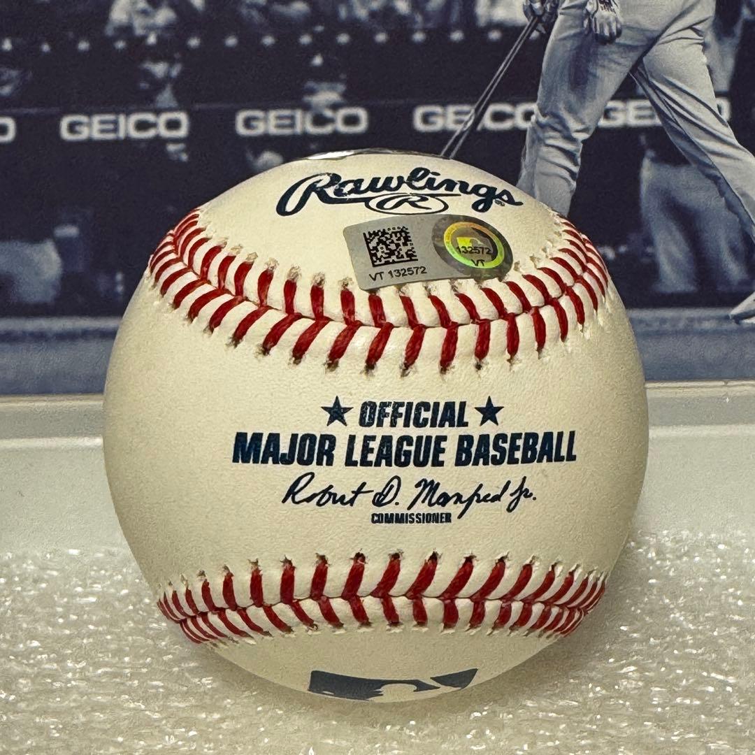 ドジャース 大谷翔平 2021年 直筆サイン ボール MLB Fanatics