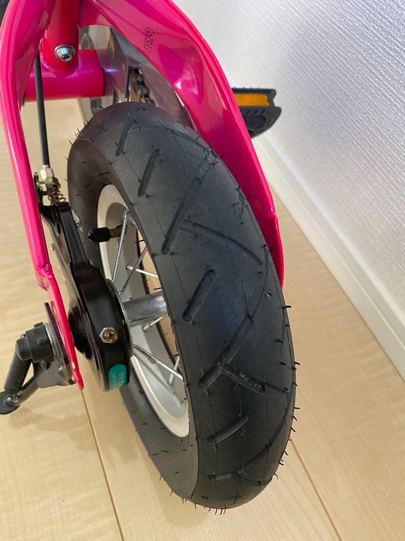 へんしんバイク ピンク バランスバイク　10インチ　スタンド付