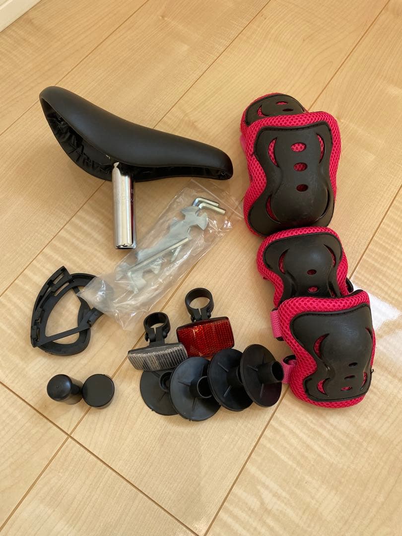 へんしんバイク ピンク バランスバイク　10インチ　スタンド付