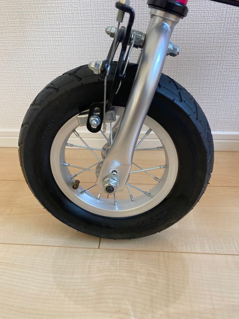 へんしんバイク ピンク バランスバイク　10インチ　スタンド付