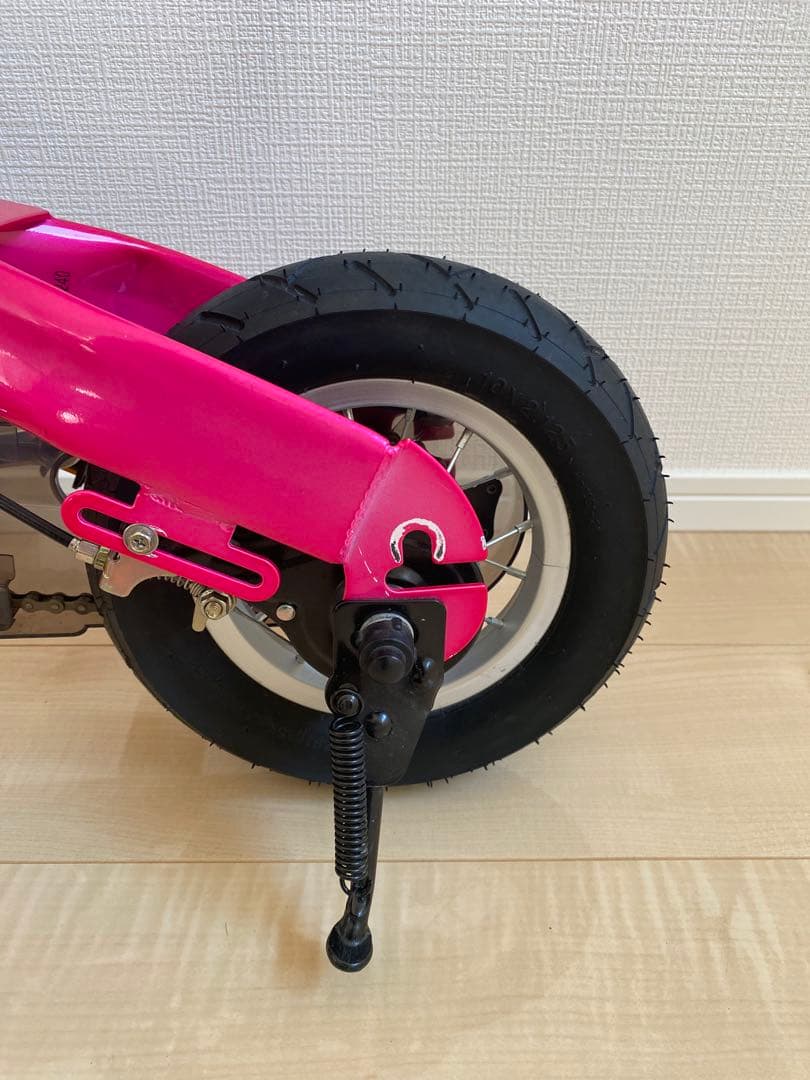 へんしんバイク ピンク バランスバイク　10インチ　スタンド付