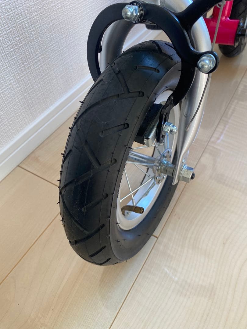 へんしんバイク ピンク バランスバイク　10インチ　スタンド付