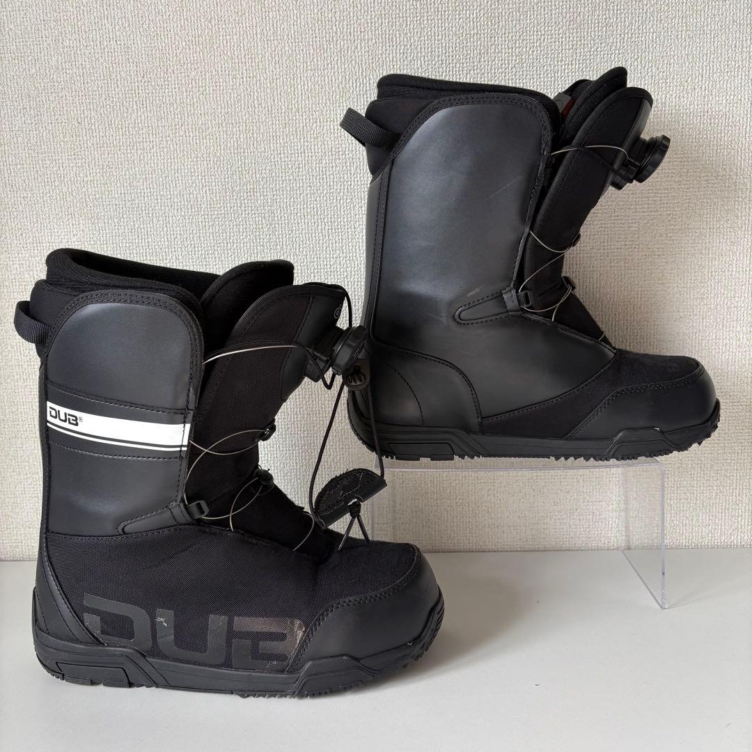 DUB ダブ　スノーボードブーツ　26cm BOAフィットシステム　黒　ブラック