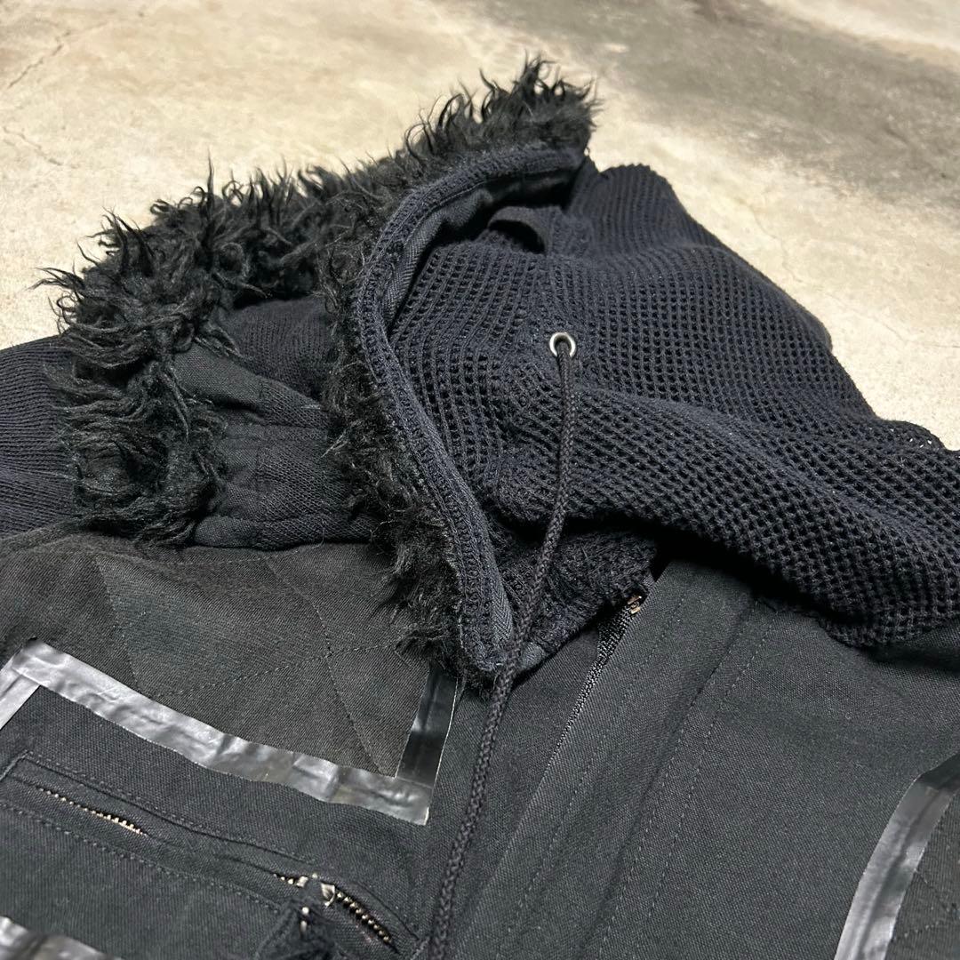 06aw undercover “GURUGU期” Fur Mods Coat