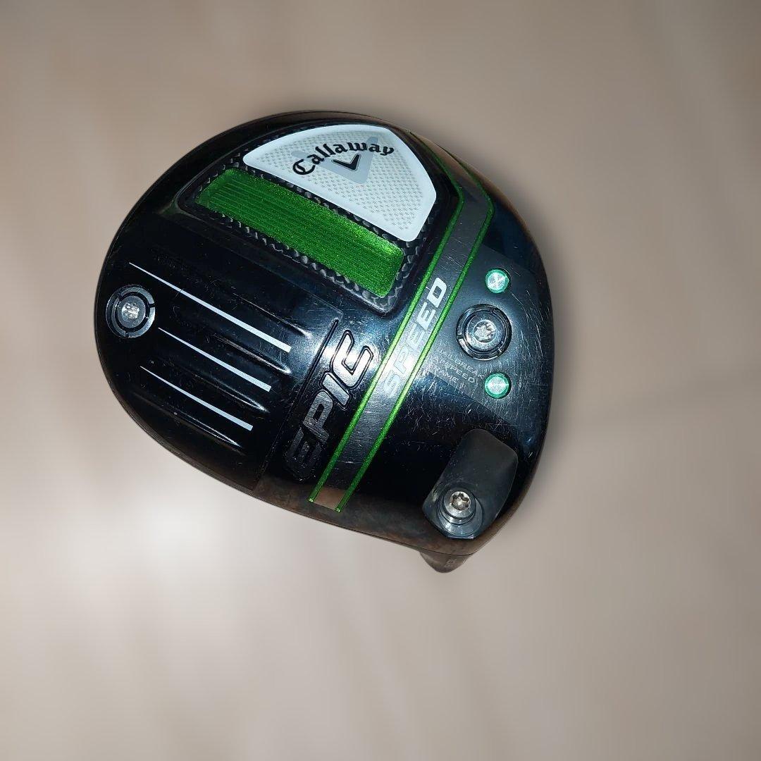 エピックスピード トリプルダイヤモンド 10.5度 ヘッドのみ