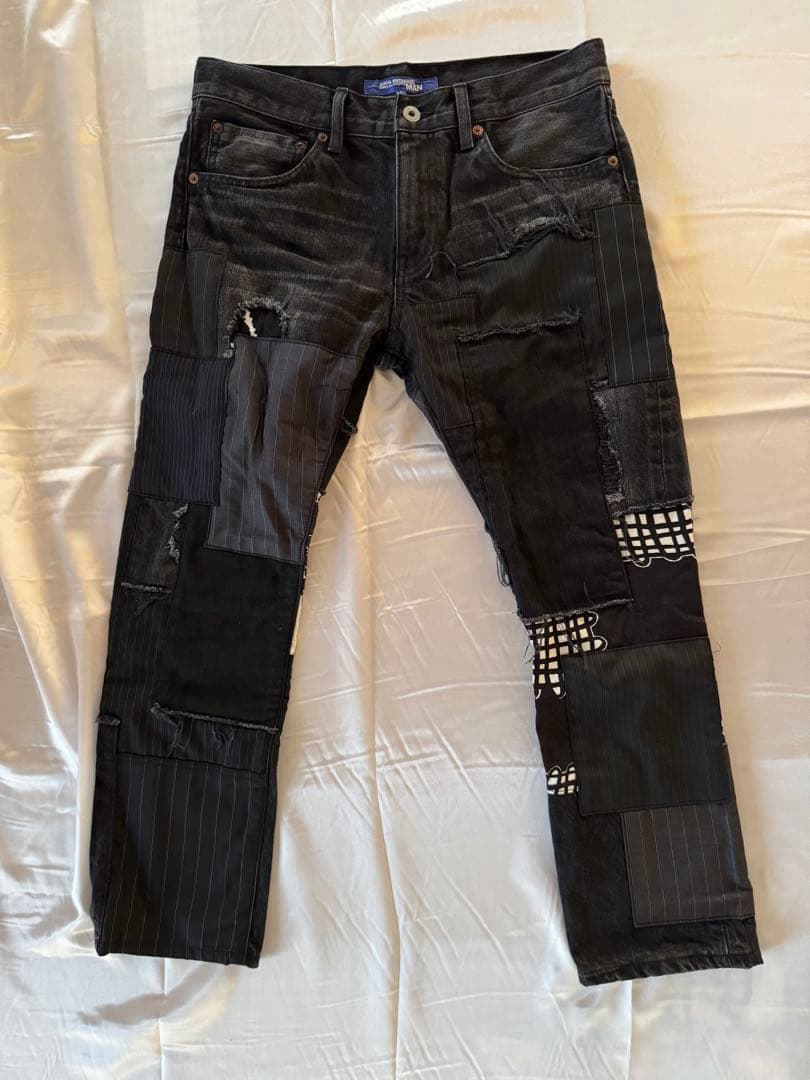 COMME des GARCONS JUNYA(ギャルソン）パッチワークデニム - メルカリ