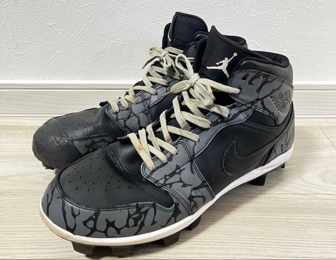 コ*ト様 激レア ナイキ エアジョーダン1 野球 ポイントスパイク 29cm