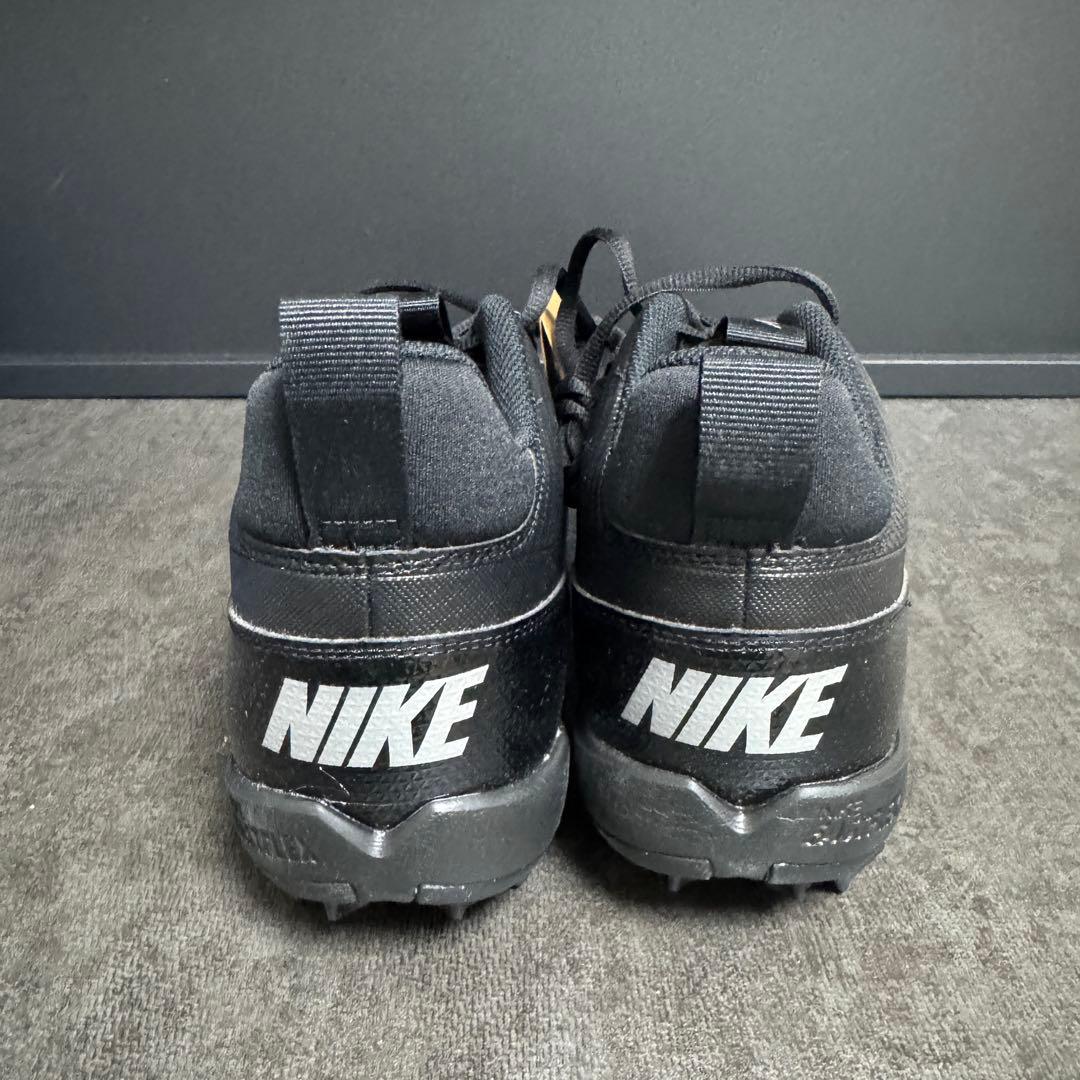 NIKE alpha manace shark ブラック 黒 アメフト スパイク