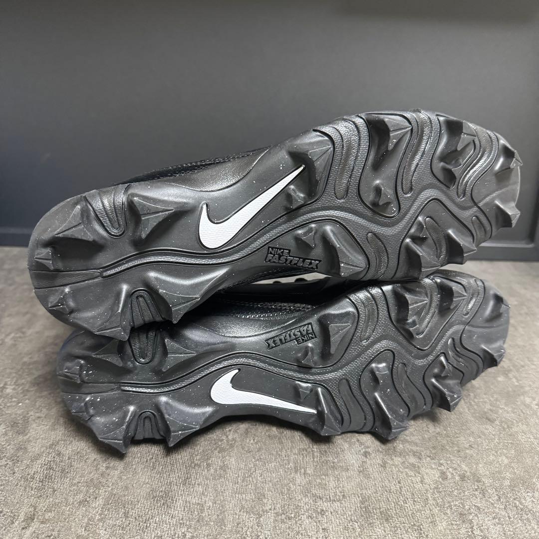 NIKE alpha manace shark ブラック 黒 アメフト スパイク