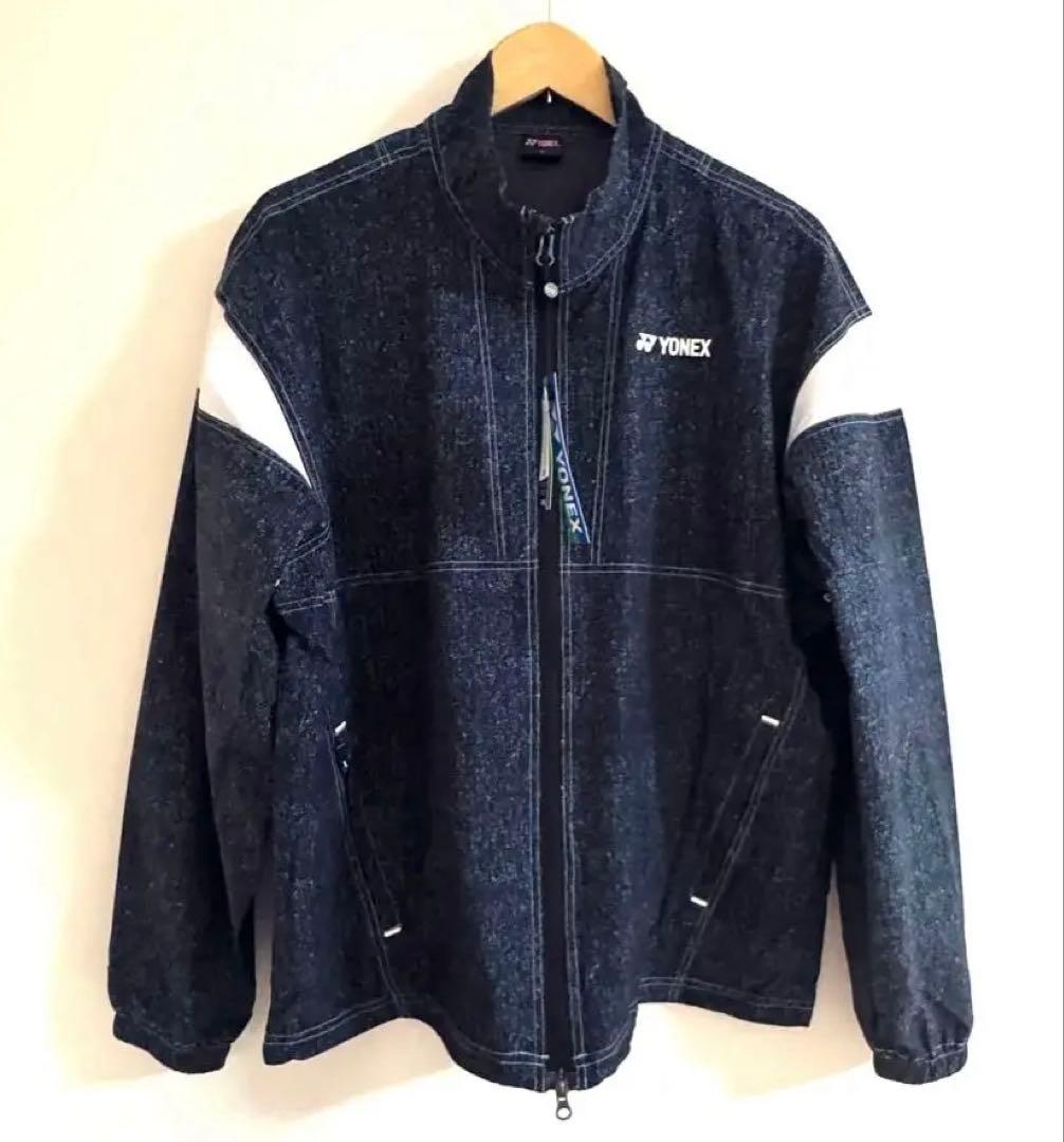韓国　ヨネックス デニム調 テニスウェアロングスリーブジャケット