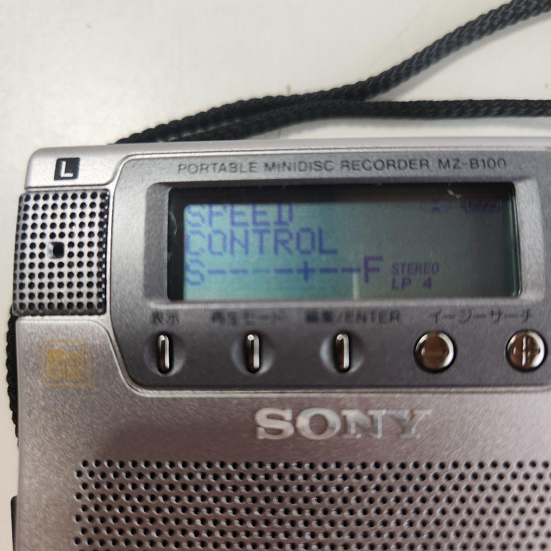 【超貴重】SONY MD WALKMAN 録再 MDウォークマン MZ-B100