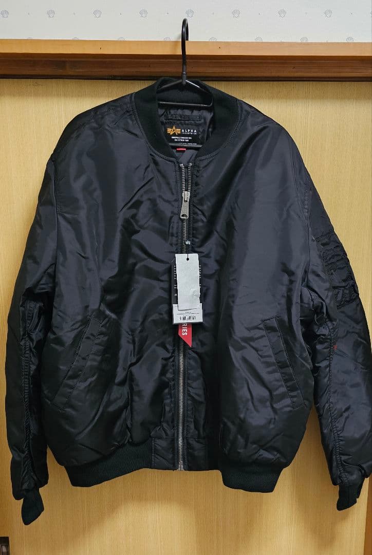 ALPHA INDUSTRIES MA-1 フライトジャケット ブラック　未使用