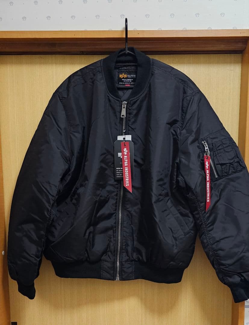 ALPHA INDUSTRIES MA-1 フライトジャケット ブラック　未使用