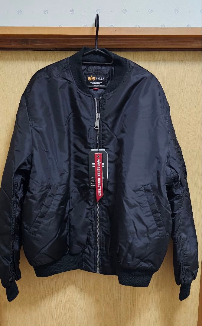 ALPHA INDUSTRIES MA-1 フライトジャケット ブラック　未使用