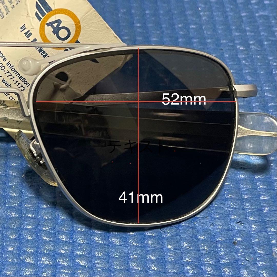 AO アメリカン・オプティカル USA サングラス マットシルバーフレーム