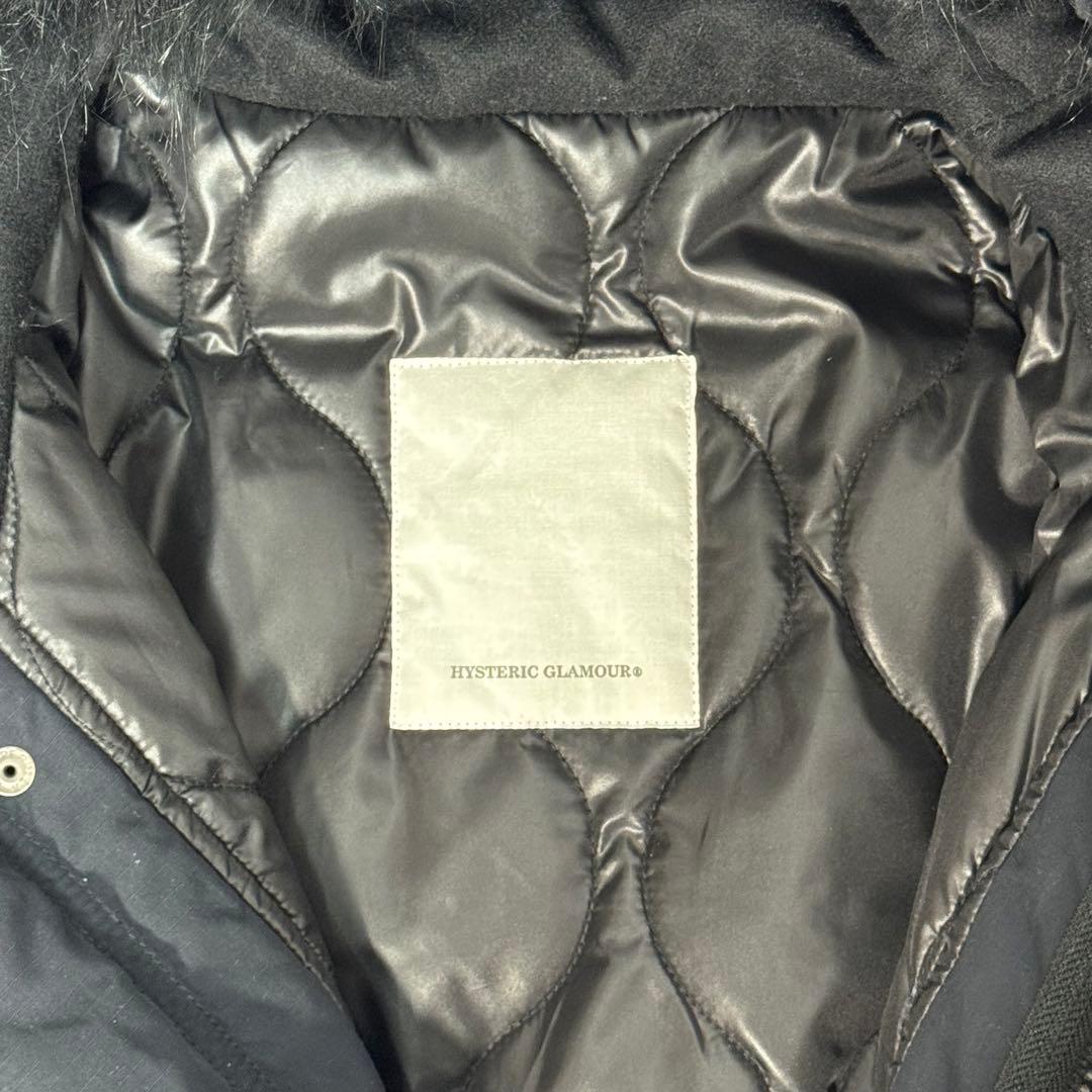 130【美品】ヒステリックグラマー モッズコート メンズS