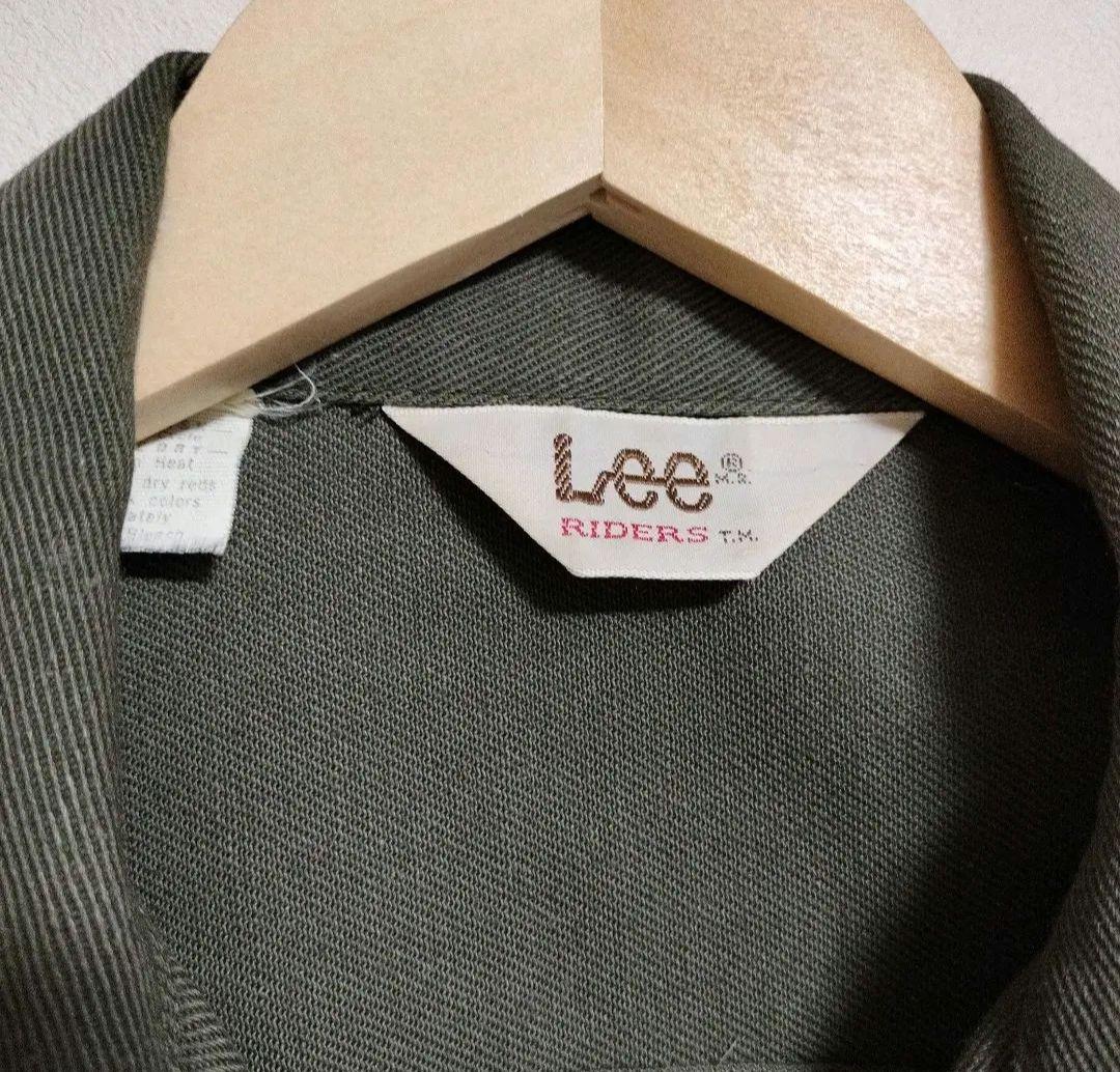 希少　70s　LEE ウエスターナー　モカオリーブ　ヴィンテージ 三角タグ